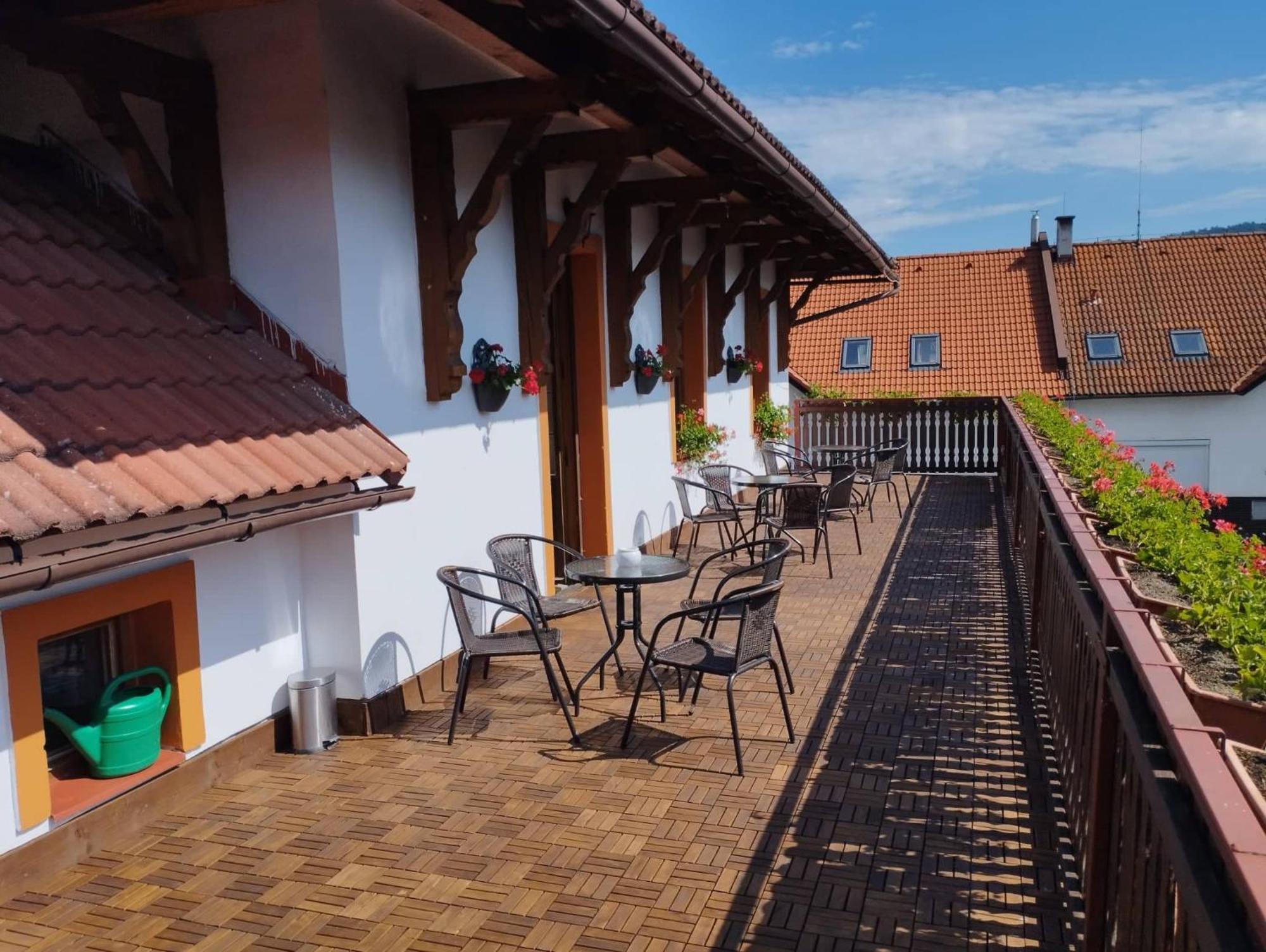 Penzion Restaurace U Helferu Libuň Eksteriør billede
