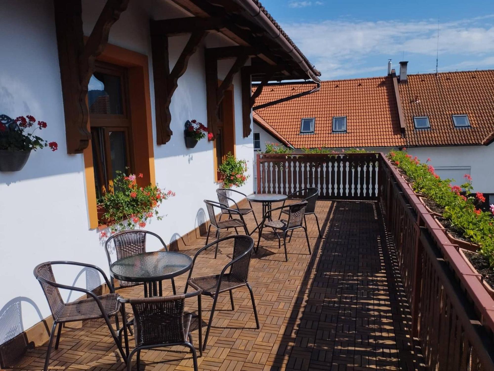 Penzion Restaurace U Helferu Libuň Eksteriør billede