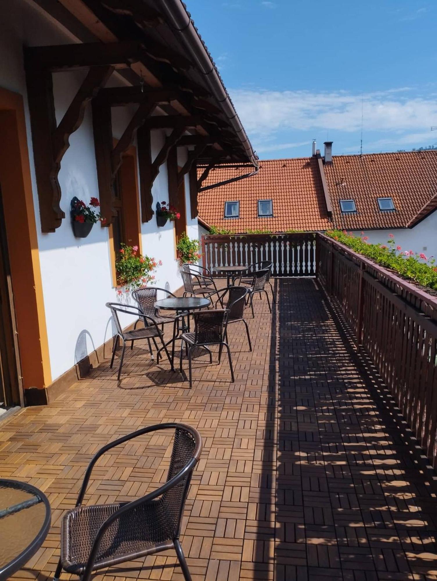 Penzion Restaurace U Helferu Libuň Eksteriør billede